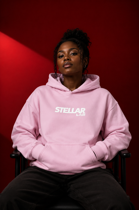 Essential Hoodie - Rosa Claro