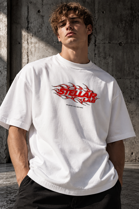 Flame Graphic Tee