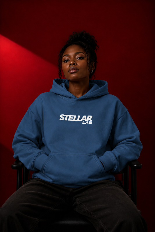 Essential Hoodie -  Azul
