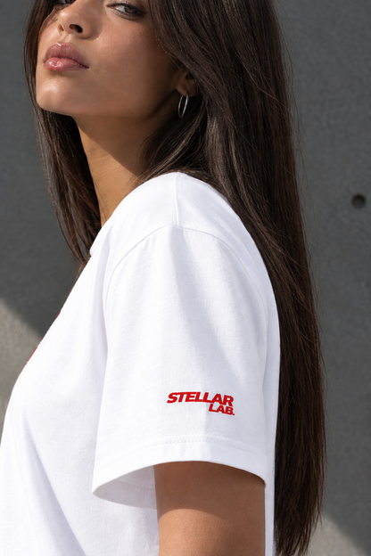 Stellar Orbit Tee - White