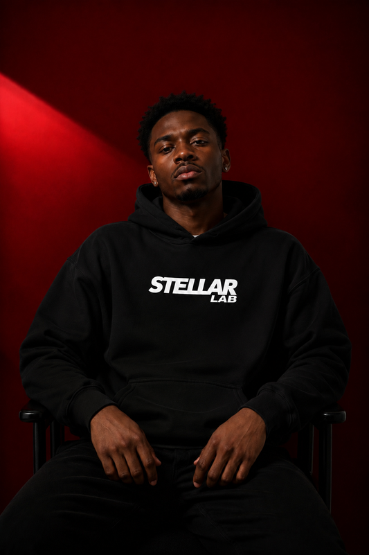 Essential Hoodie -  Negro