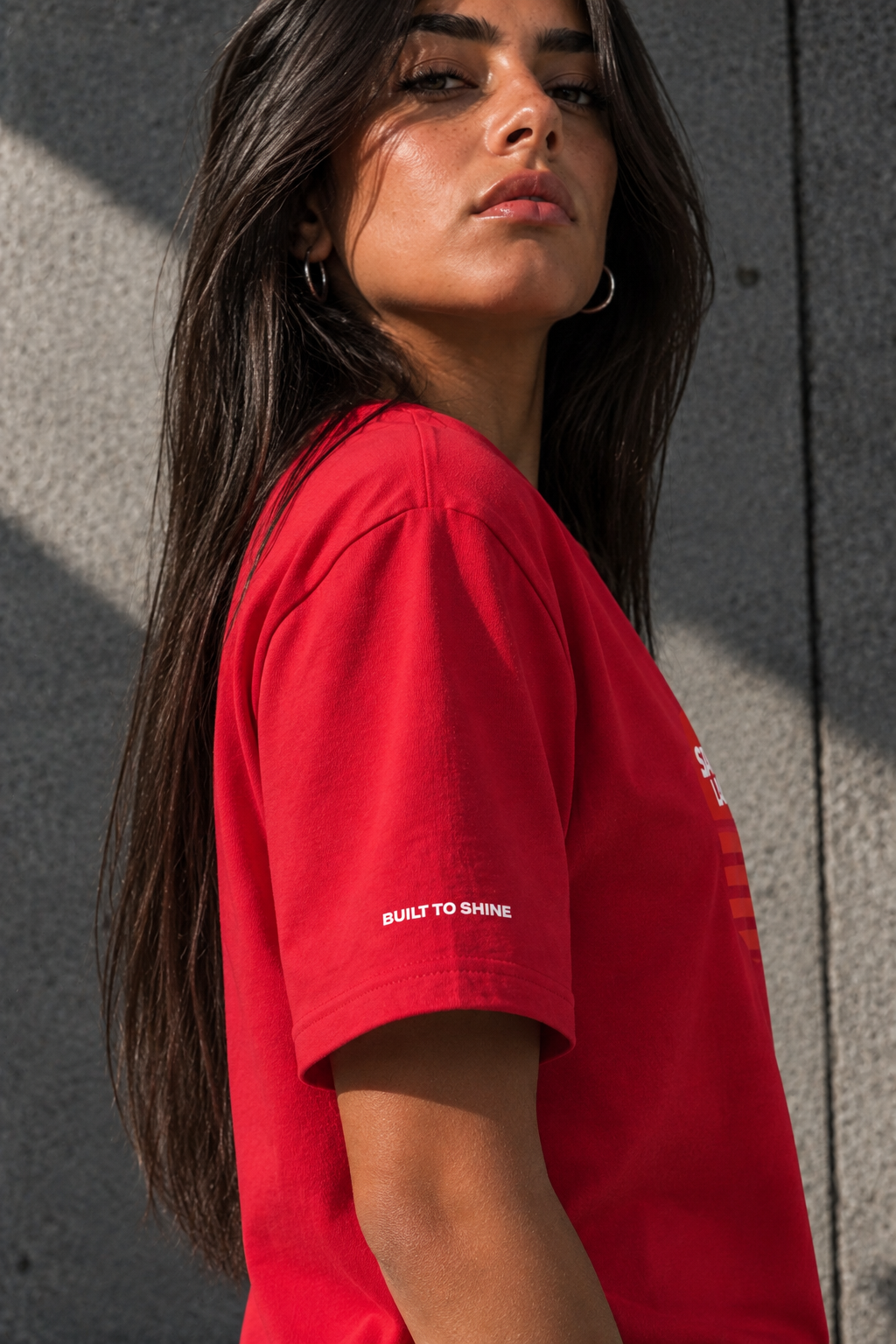 Stellar Orbit Tee - Red