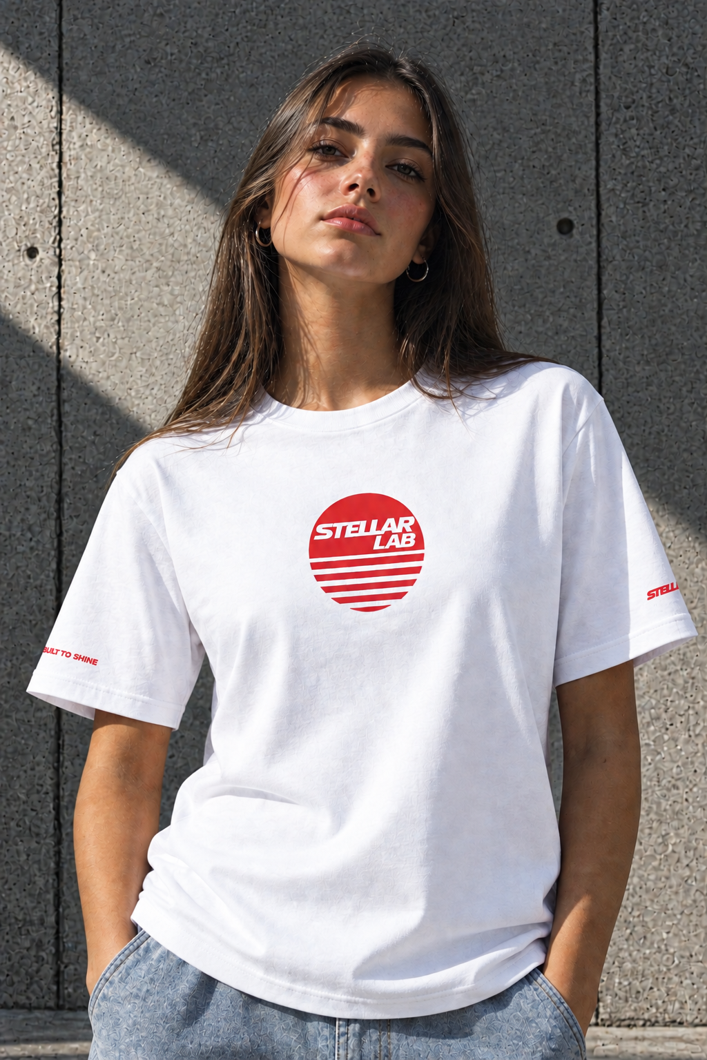 Stellar Orbit Tee - White