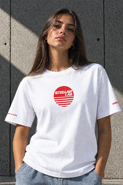 Stellar Orbit Tee - White
