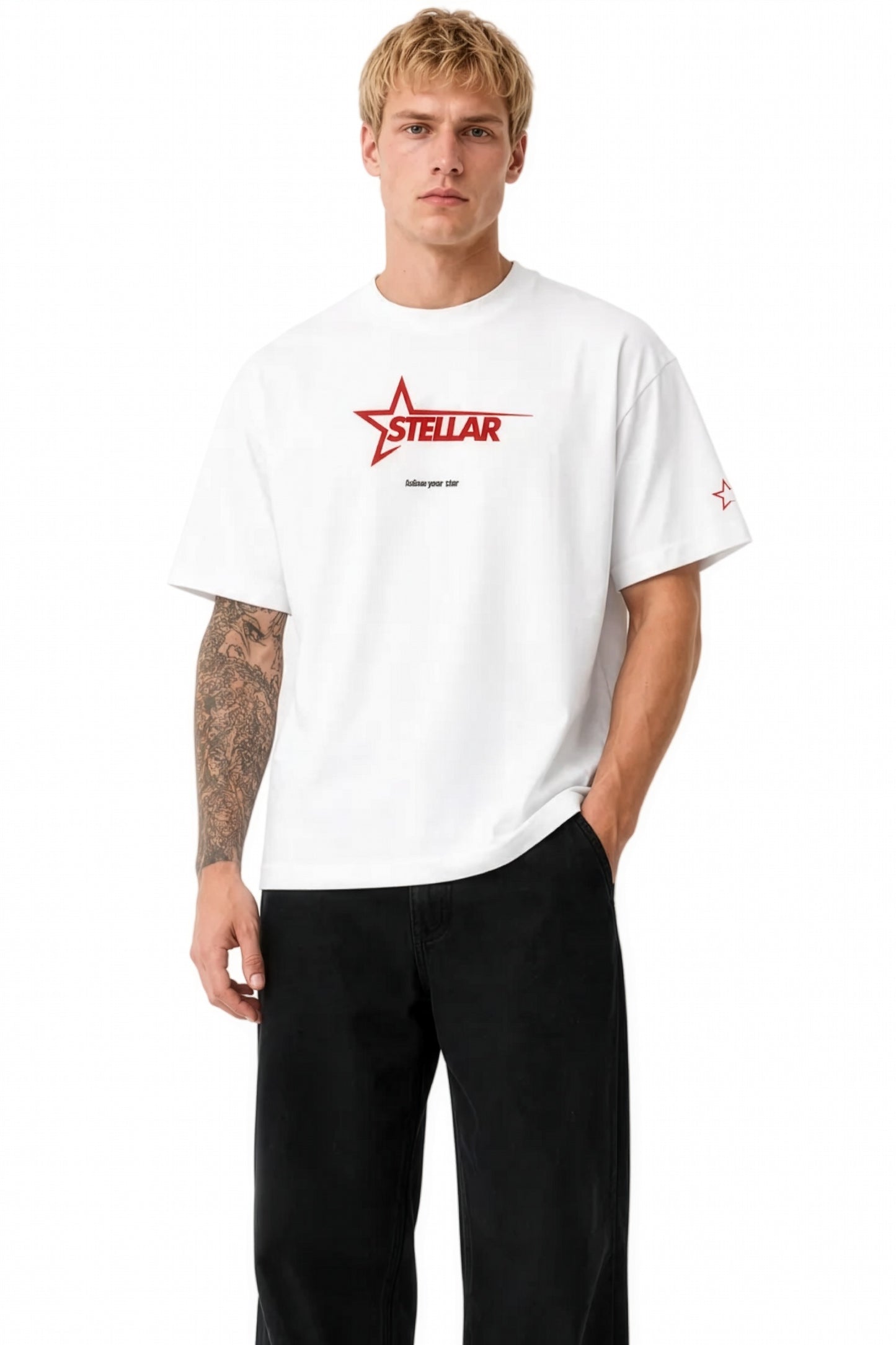 Origin Statement Tee - Blanco
