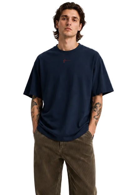 Signature Tee - Azul Marino