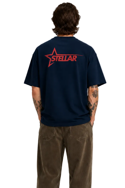 Signature Tee - Azul Marino