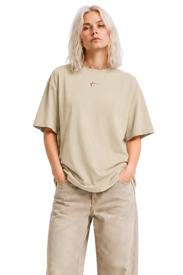 Signature Tee - Beige