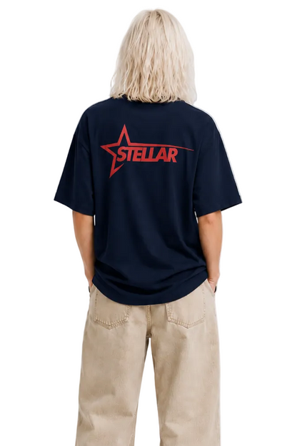 Signature Tee - Azul Marino