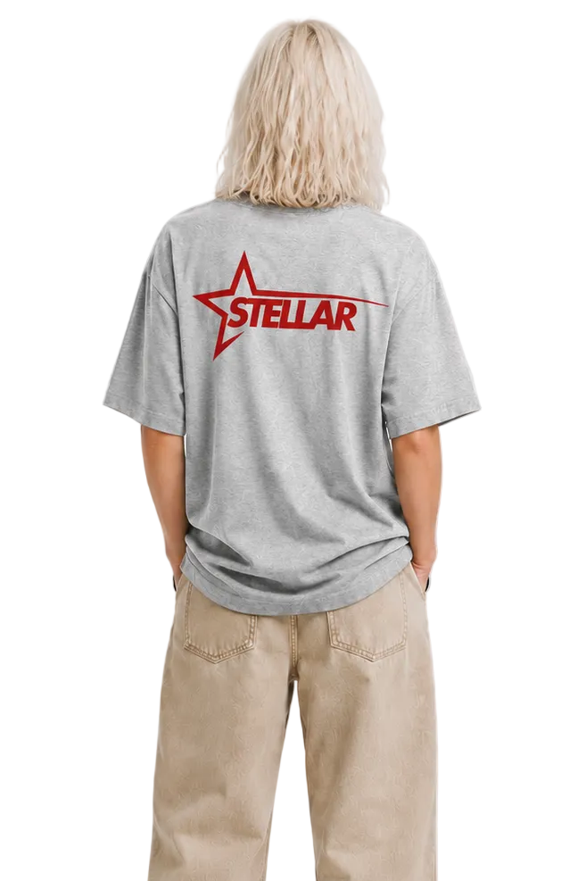Signature Tee - Gris Jaspeado