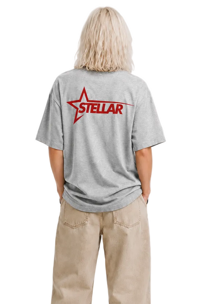 Signature Tee - Gris Jaspeado