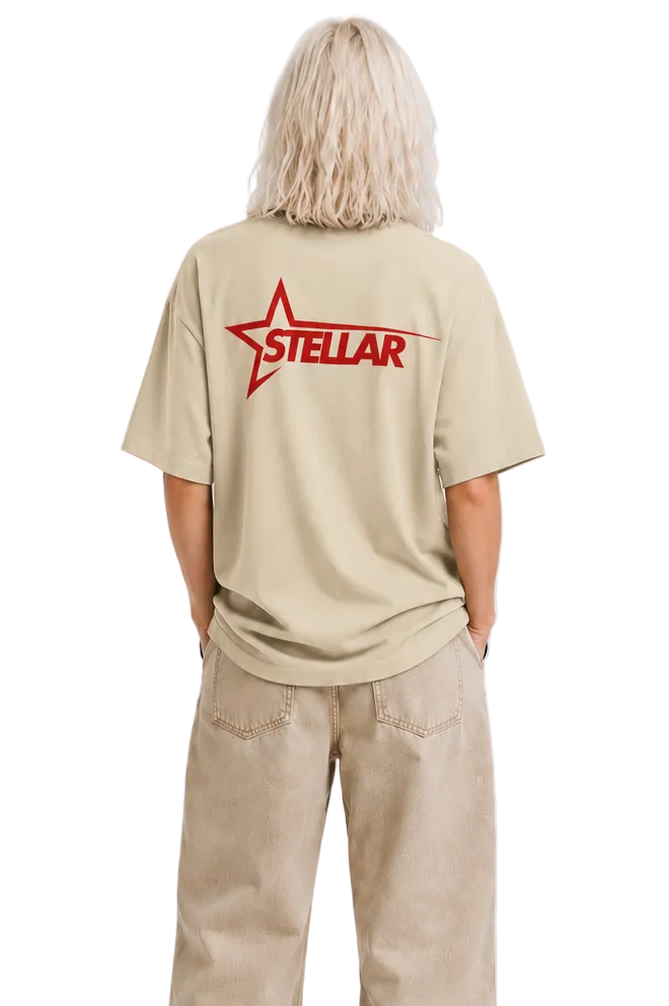 Signature Tee - Beige