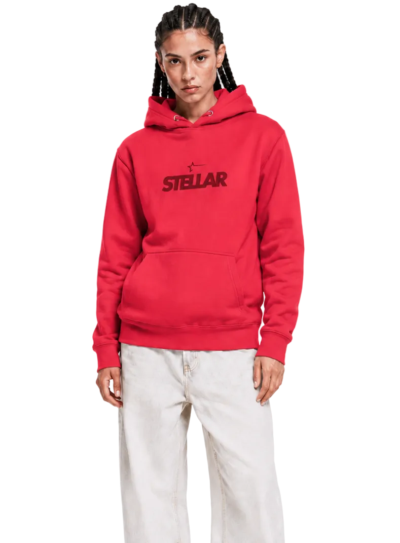 Essential Hoodie - Rojo